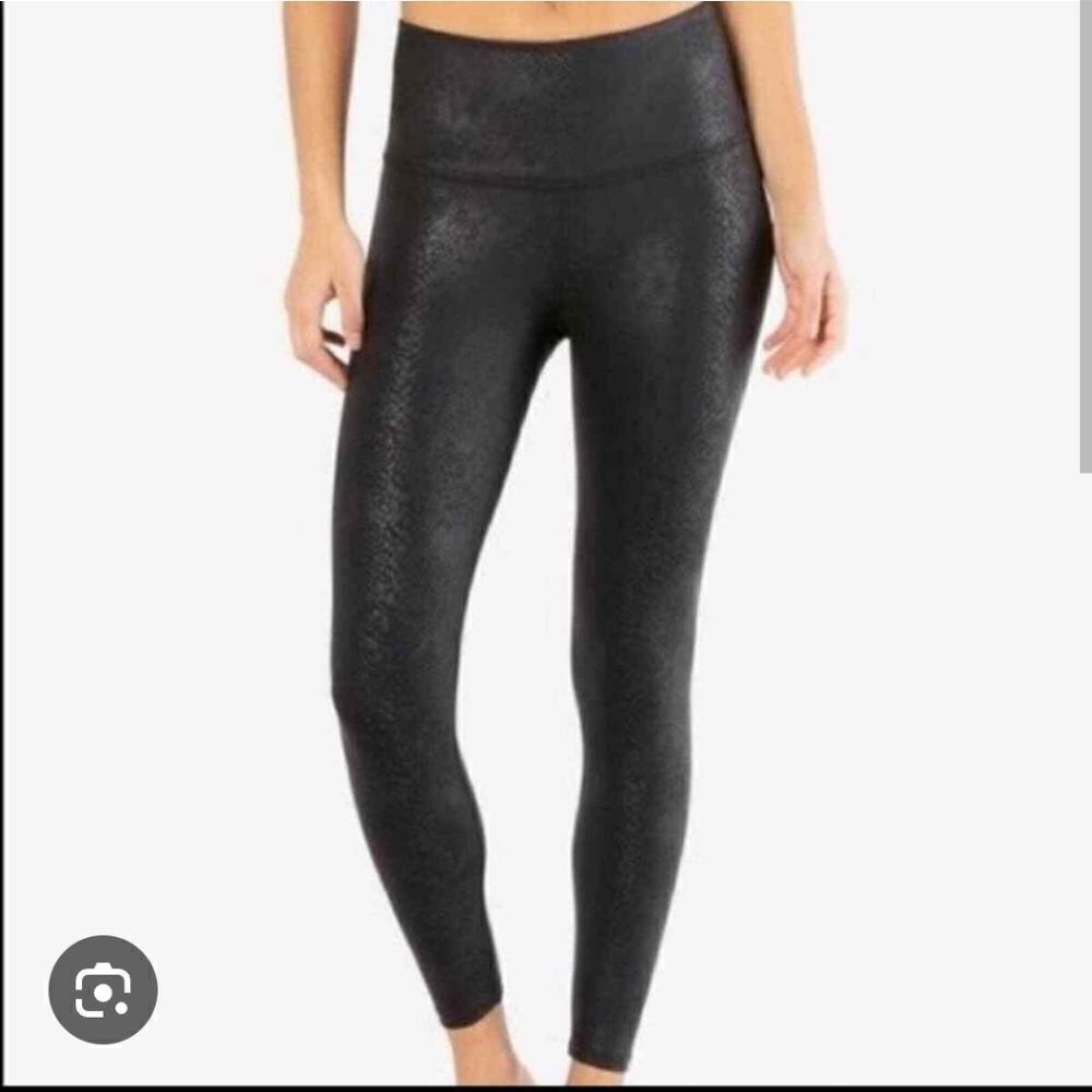 Express Snakeskin Leggings in Black Size XS
